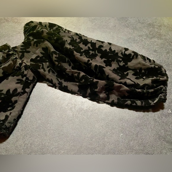 🔥SHOWPO ARISA TOP - VELVET BURNOUT LONG SLEEVE TOP🔥 NWOT - Picture 8 of 16